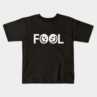 Fool being a fool artsy Kids T-Shirt